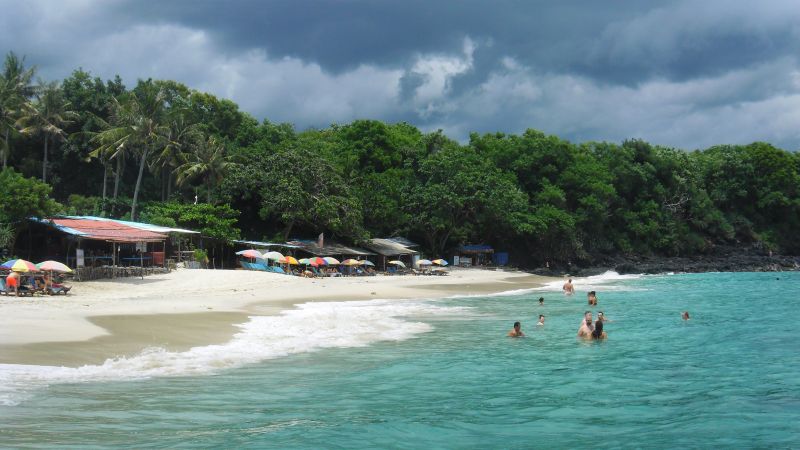 Strand in Padangbai