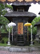 In the temple Tanjung Sari