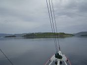 Arrival at Komodo